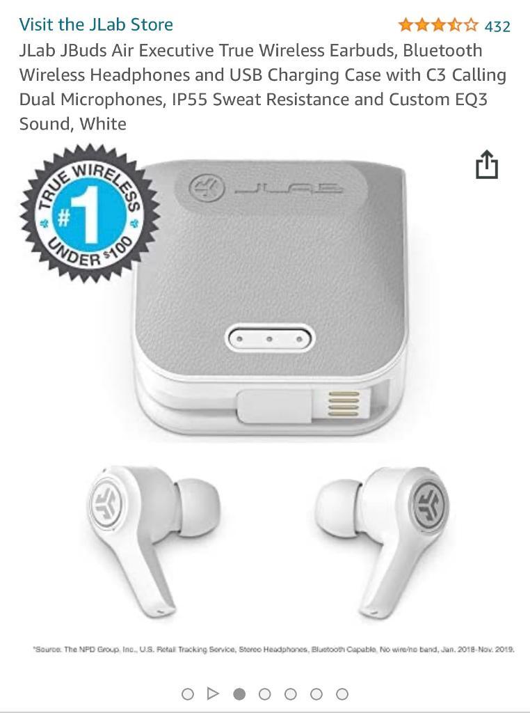Jlab JBuds Air Executive In-Ear True 